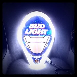 Bud Light "Neon Light" NHL Hockey Mask